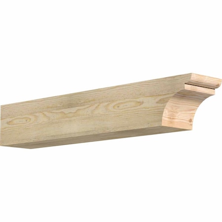 Ekena Millwork Yorktown Rough Sawn Rafter Tail, Douglas Fir, 6"W x 6"H x 36"L RFT06X06X36YOR00RDF